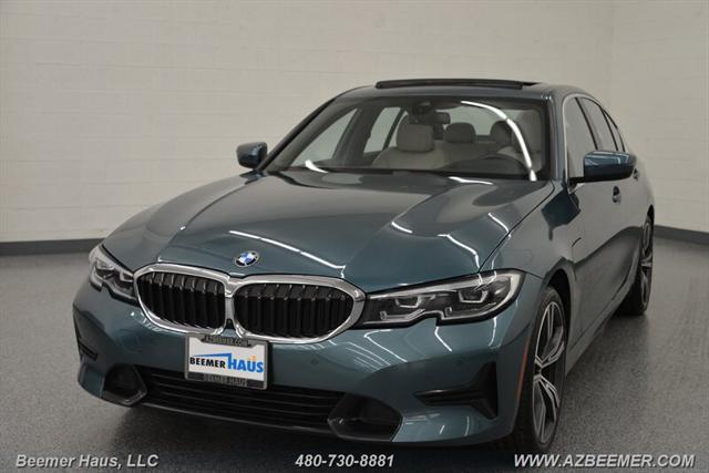 used 2021 BMW 330e car, priced at $26,998