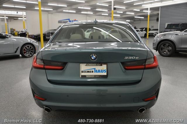 used 2021 BMW 330e car, priced at $26,998