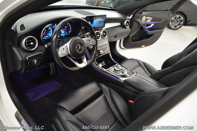 used 2020 Mercedes-Benz C-Class car, priced at $20,998