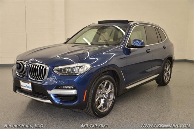 used 2021 BMW X3 car, priced at $27,998