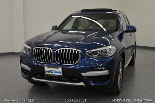 used 2021 BMW X3 car, priced at $27,998