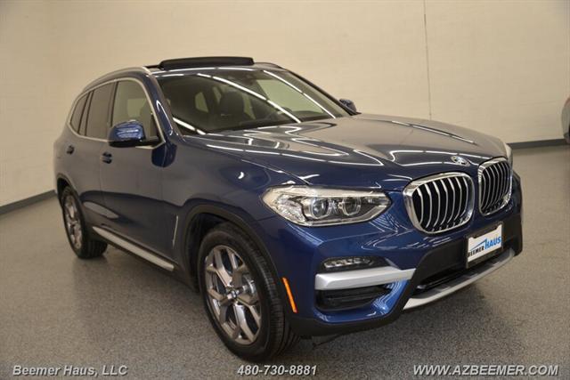 used 2021 BMW X3 car, priced at $27,998