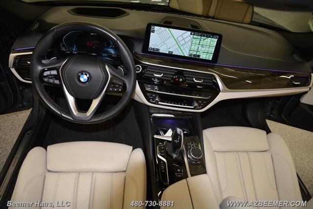 used 2021 BMW 530e car, priced at $33,998