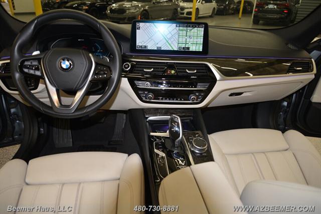 used 2021 BMW 530e car, priced at $33,998
