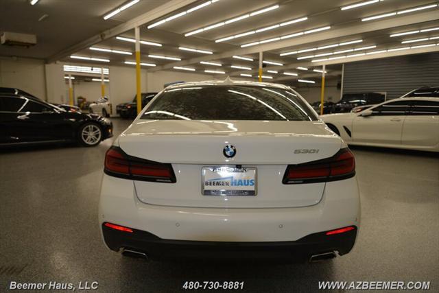 used 2021 BMW 530 car, priced at $32,998