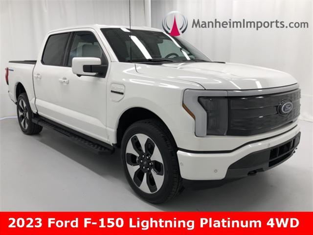 used 2023 Ford F-150 Lightning car, priced at $72,977