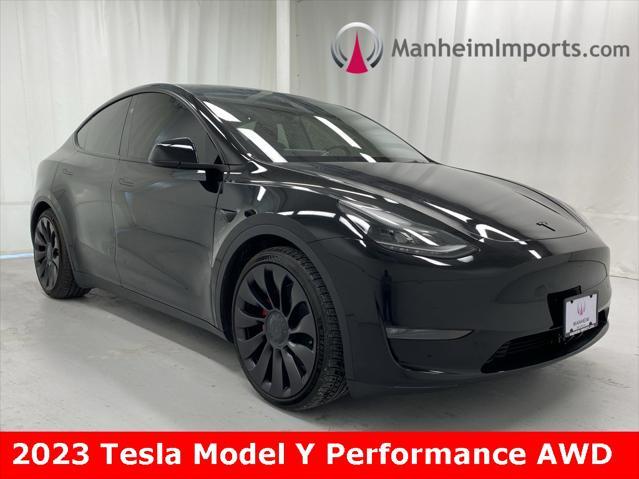 used 2023 Tesla Model Y car, priced at $40,998