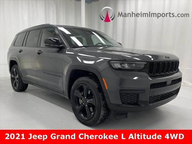 used 2021 Jeep Grand Cherokee L car, priced at $30,731