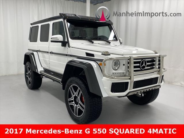 used 2017 Mercedes-Benz G 550 4x4 Squared car, priced at $143,888