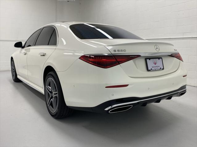 used 2022 Mercedes-Benz S-Class car, priced at $73,999
