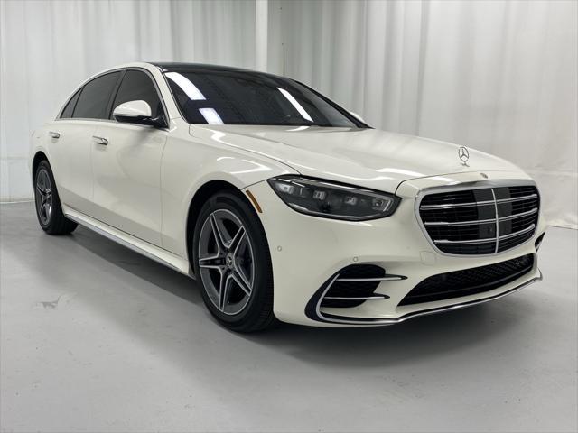 used 2022 Mercedes-Benz S-Class car, priced at $73,999