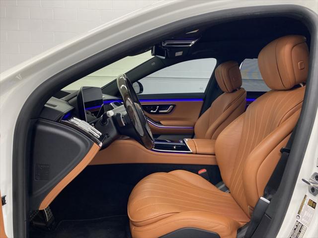 used 2022 Mercedes-Benz S-Class car, priced at $73,999