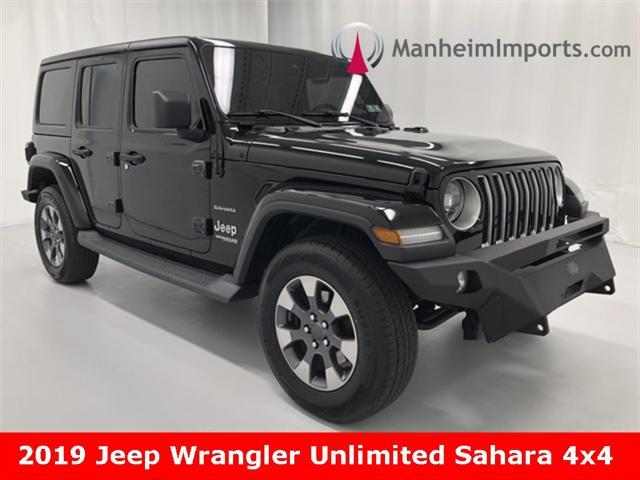 used 2019 Jeep Wrangler Unlimited car, priced at $32,936