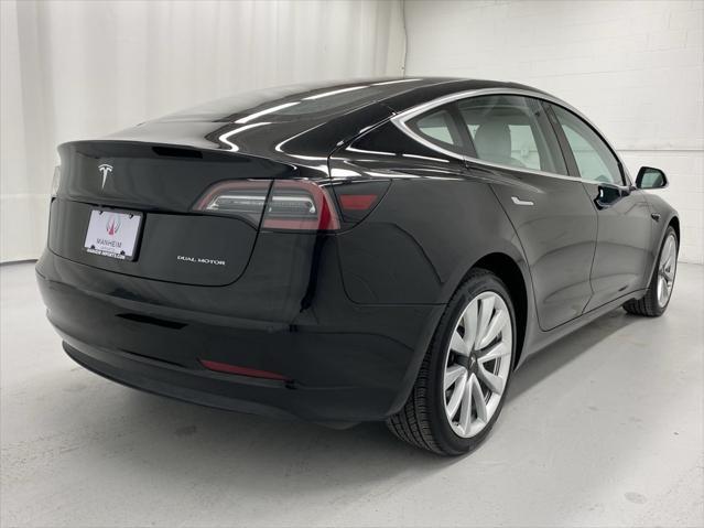 used 2018 Tesla Model 3 car, priced at $22,999