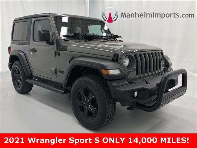 used 2021 Jeep Wrangler car, priced at $31,877