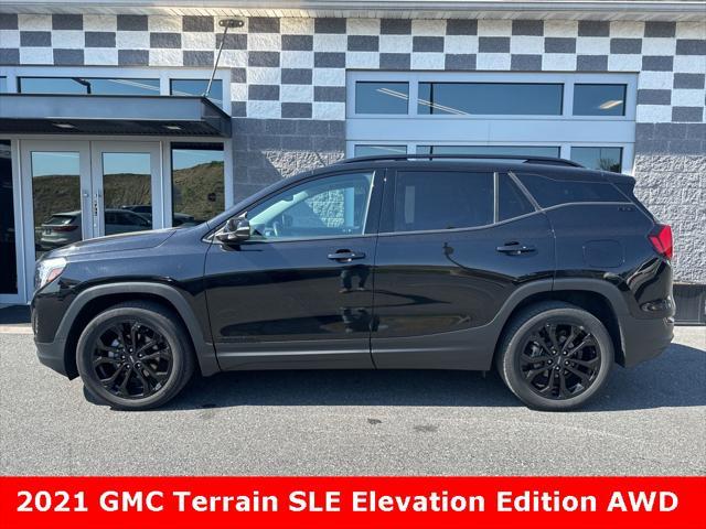 used 2021 GMC Terrain car, priced at $23,447
