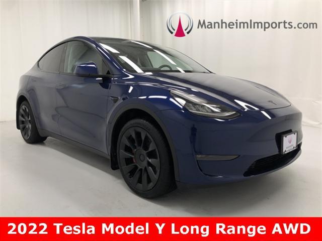 used 2022 Tesla Model Y car, priced at $33,719