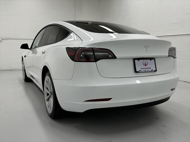 used 2023 Tesla Model 3 car, priced at $22,999