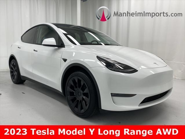 used 2023 Tesla Model Y car, priced at $34,689