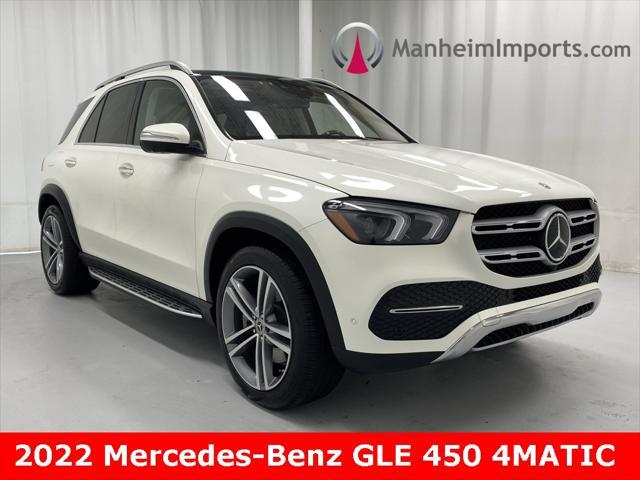 used 2022 Mercedes-Benz GLE 450 car, priced at $57,658