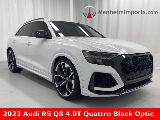 used 2023 Audi RS Q8 car, priced at $107,687