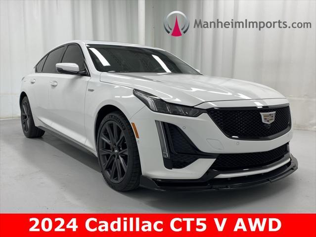 used 2024 Cadillac CT5-V car, priced at $59,999