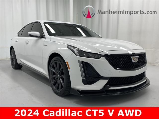 used 2024 Cadillac CT5-V car, priced at $58,977