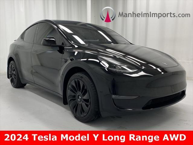 used 2024 Tesla Model Y car, priced at $39,755