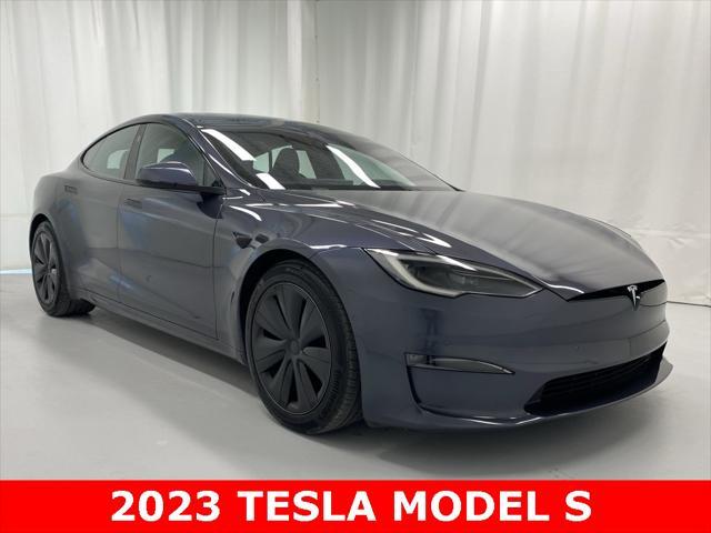 used 2023 Tesla Model S car, priced at $54,999