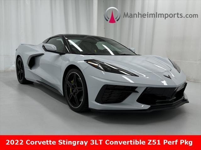 used 2022 Chevrolet Corvette car, priced at $83,999