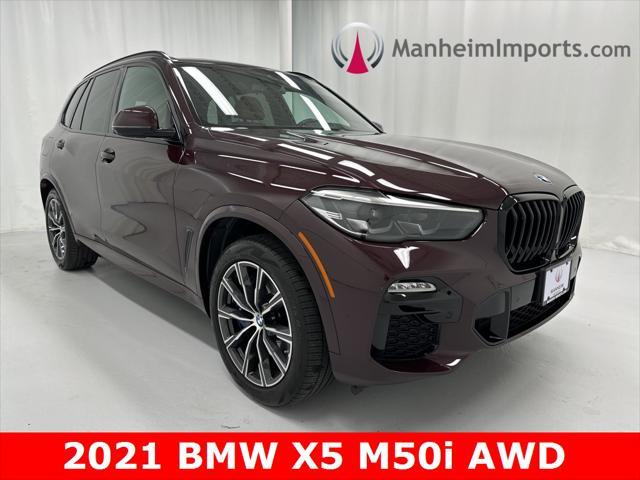 used 2021 BMW X5 car, priced at $59,964