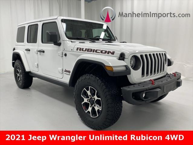 used 2021 Jeep Wrangler Unlimited car, priced at $40,999