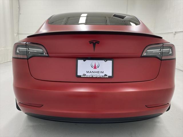 used 2023 Tesla Model 3 car, priced at $33,778