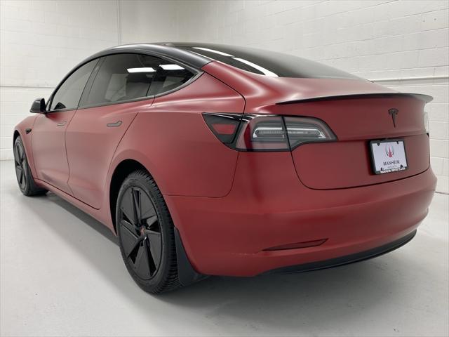 used 2023 Tesla Model 3 car, priced at $33,778