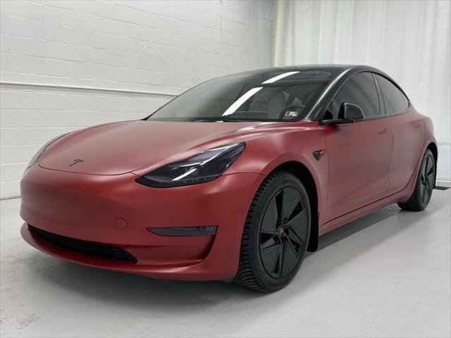 used 2023 Tesla Model 3 car, priced at $33,778