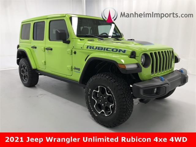 used 2021 Jeep Wrangler Unlimited car, priced at $45,997