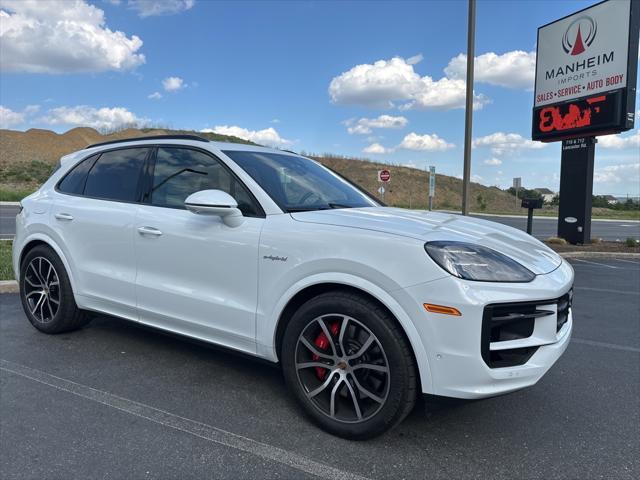 used 2025 Porsche Cayenne E-Hybrid car, priced at $126,999