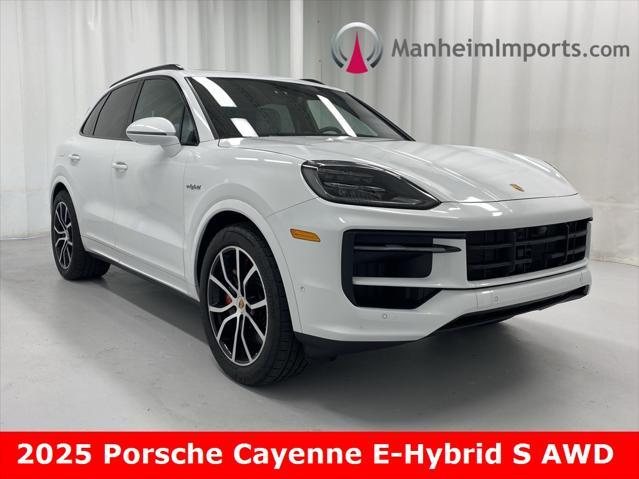 used 2025 Porsche Cayenne E-Hybrid car, priced at $124,877