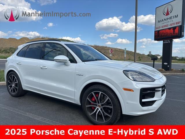 used 2025 Porsche Cayenne E-Hybrid car, priced at $126,999