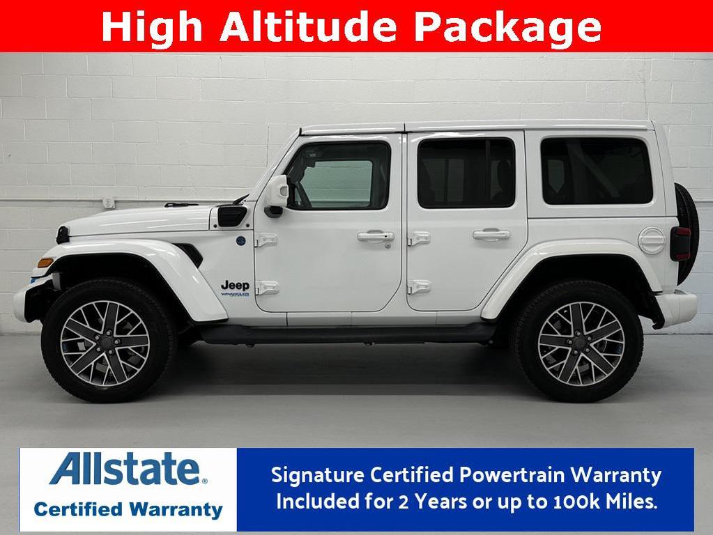 used 2022 Jeep Wrangler Unlimited 4xe car, priced at $34,585