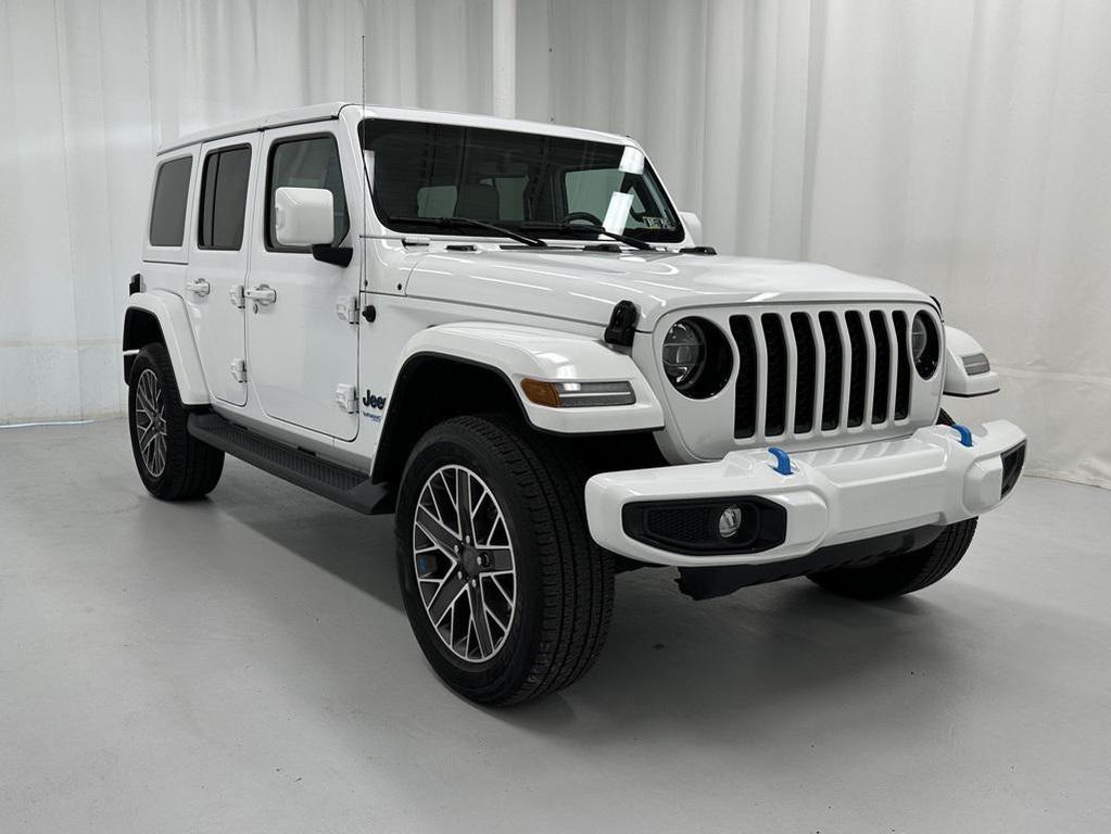 used 2022 Jeep Wrangler Unlimited 4xe car, priced at $34,585
