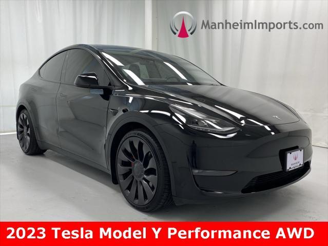 used 2023 Tesla Model Y car, priced at $33,699