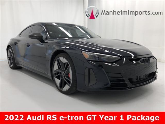 used 2022 Audi RS e-tron GT car, priced at $66,999