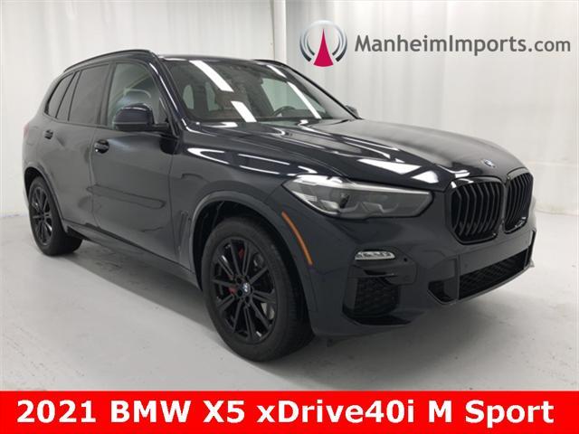 used 2021 BMW X5 car, priced at $44,699