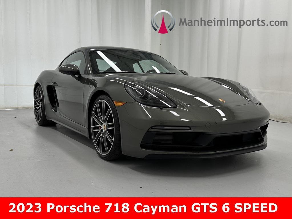 used 2023 Porsche 718 Cayman car, priced at $104,999