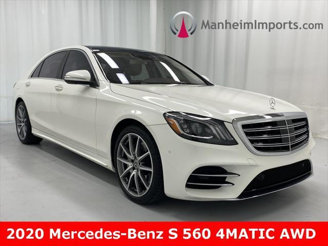 used 2020 Mercedes-Benz S-Class car, priced at $49,999