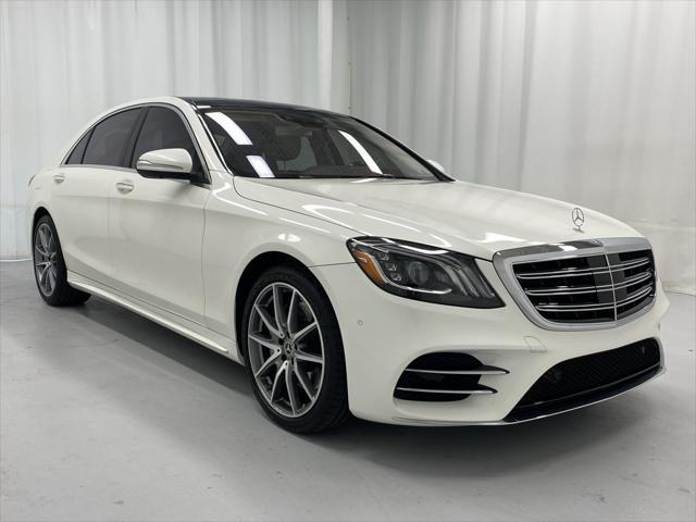 used 2020 Mercedes-Benz S-Class car, priced at $49,999