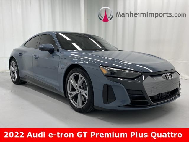 used 2022 Audi e-tron GT car, priced at $44,961