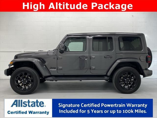 used 2021 Jeep Wrangler Unlimited car, priced at $37,899