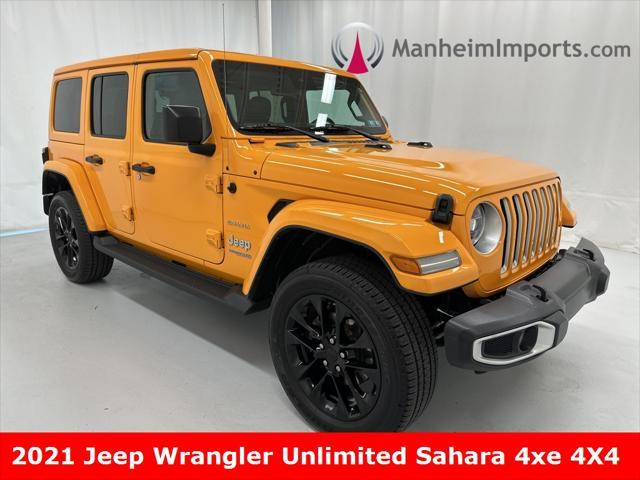 used 2021 Jeep Wrangler Unlimited car, priced at $36,985